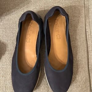 Hotter Women's Navy Blue Flats